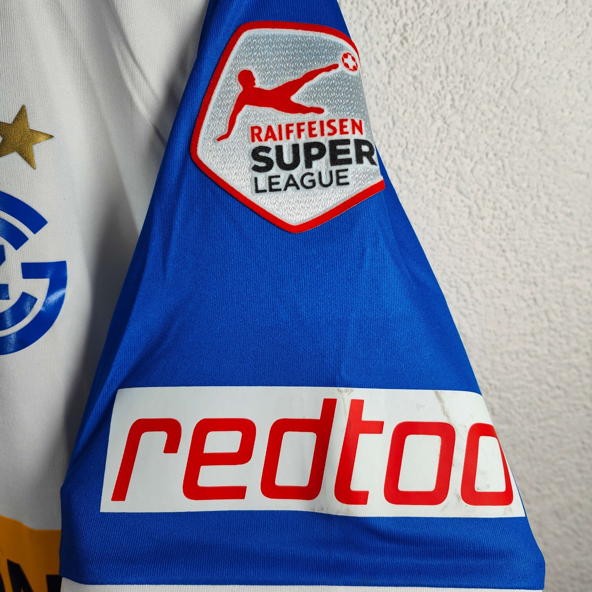 2012-13 Grasshopper Home Shirt Match Issue/Possible Match Worn Final Grichting 