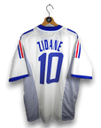 2002-04 France Away Shirt Zidane 