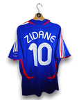 2006-07 France Home Shirt Zidane 