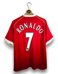 2006-07 Manchester United Home Shirt Ronaldo 