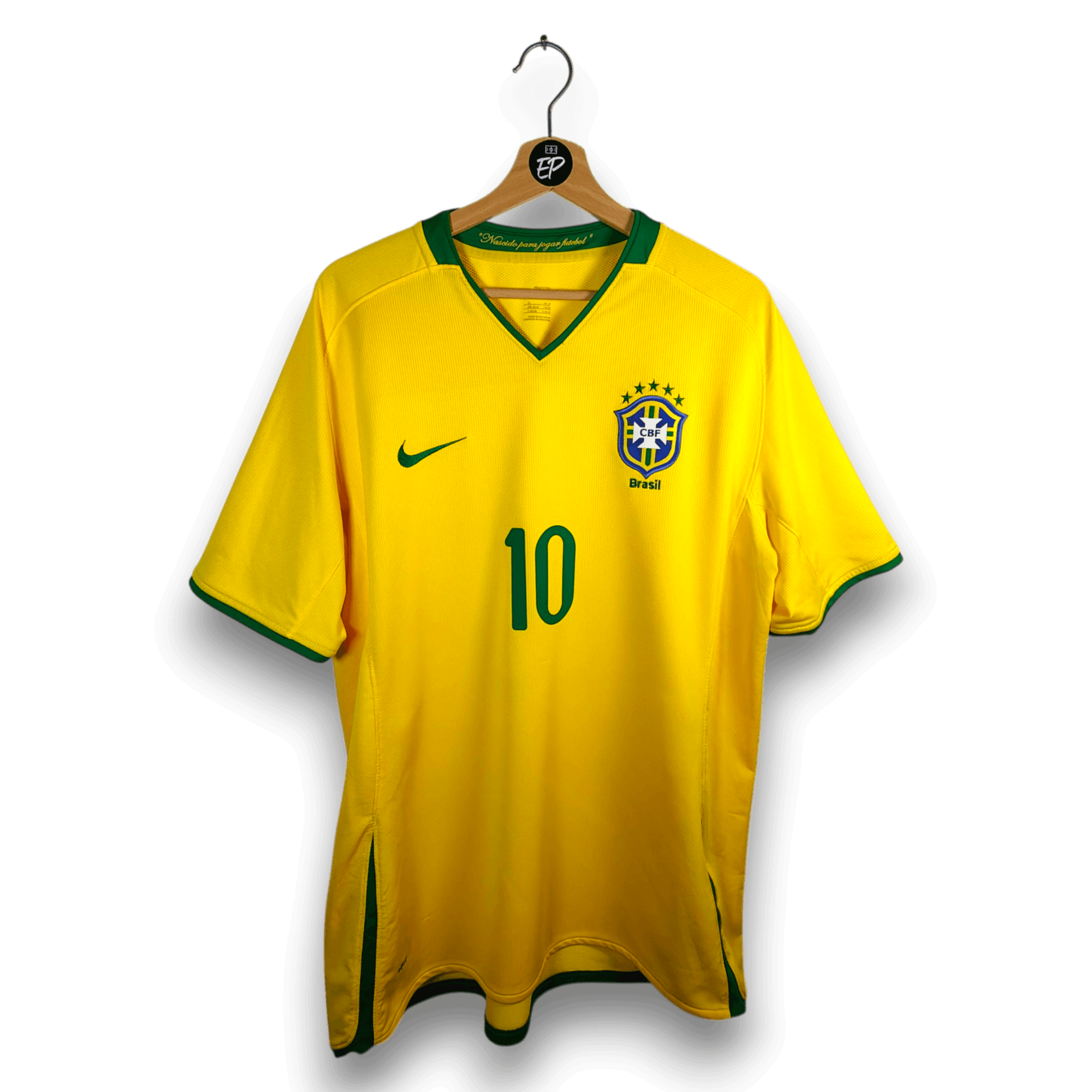 2008-10 Brazil Home Shirt Ronaldinho 