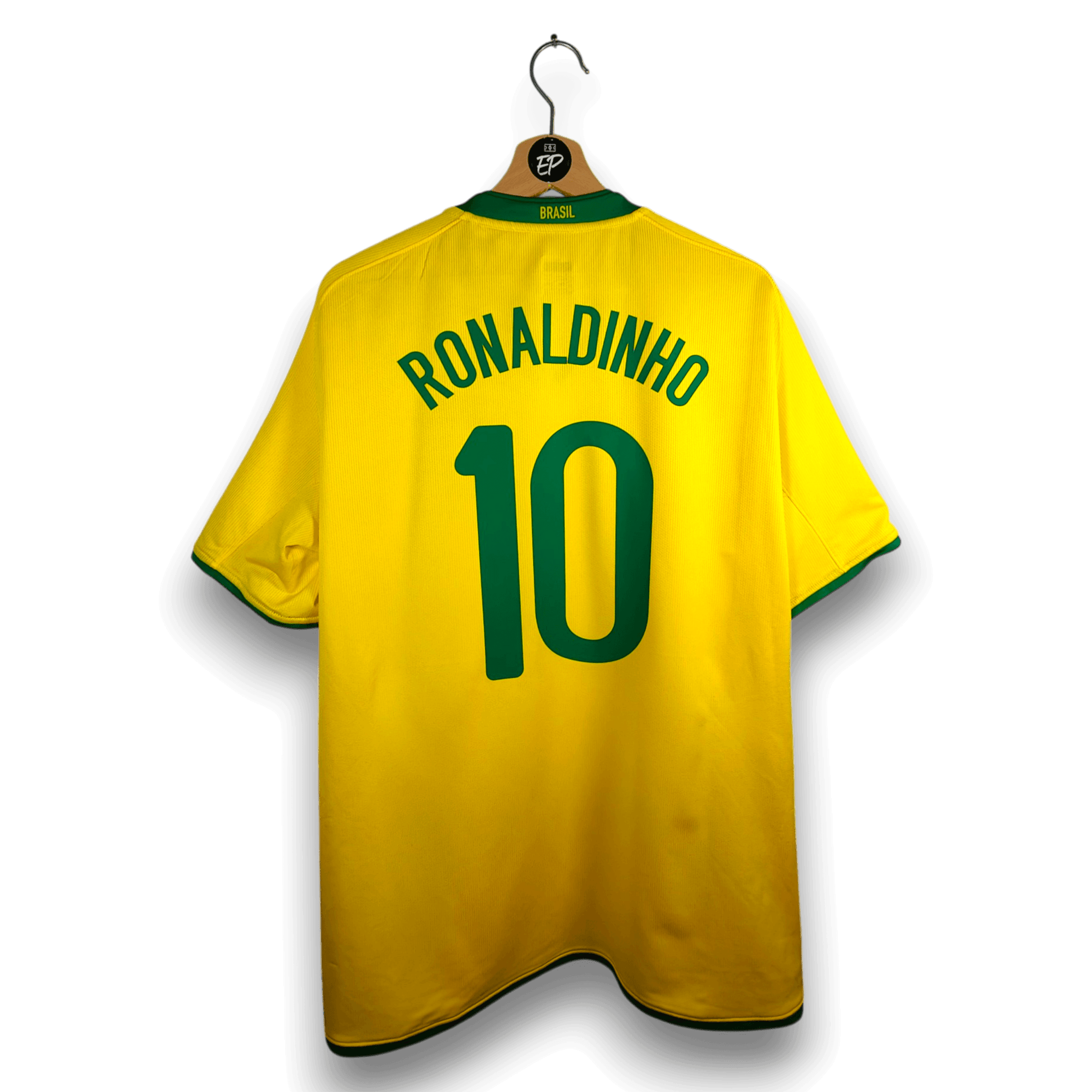 2008-10 Brazil Home Shirt Ronaldinho 