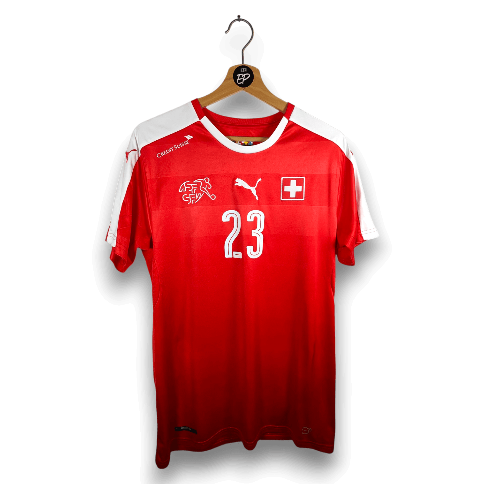 2016-17 Switzerland Home Shirt Shaqiri 