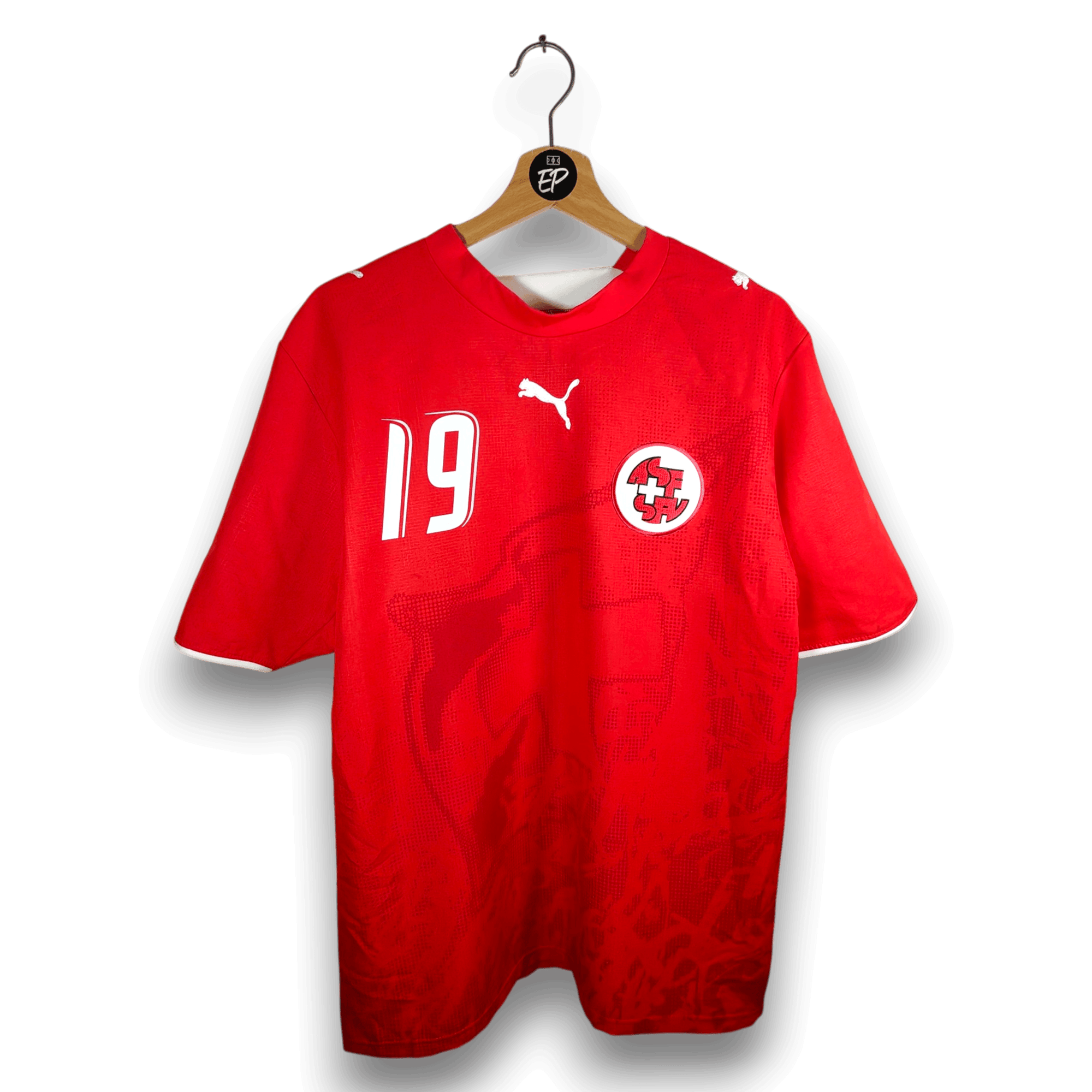 2006-08 Switzerland Home Shirt Behrami 