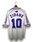 1998-00 France Away Shirt Zidane 