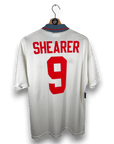 1993-95 England Home Shirt Shearer 
