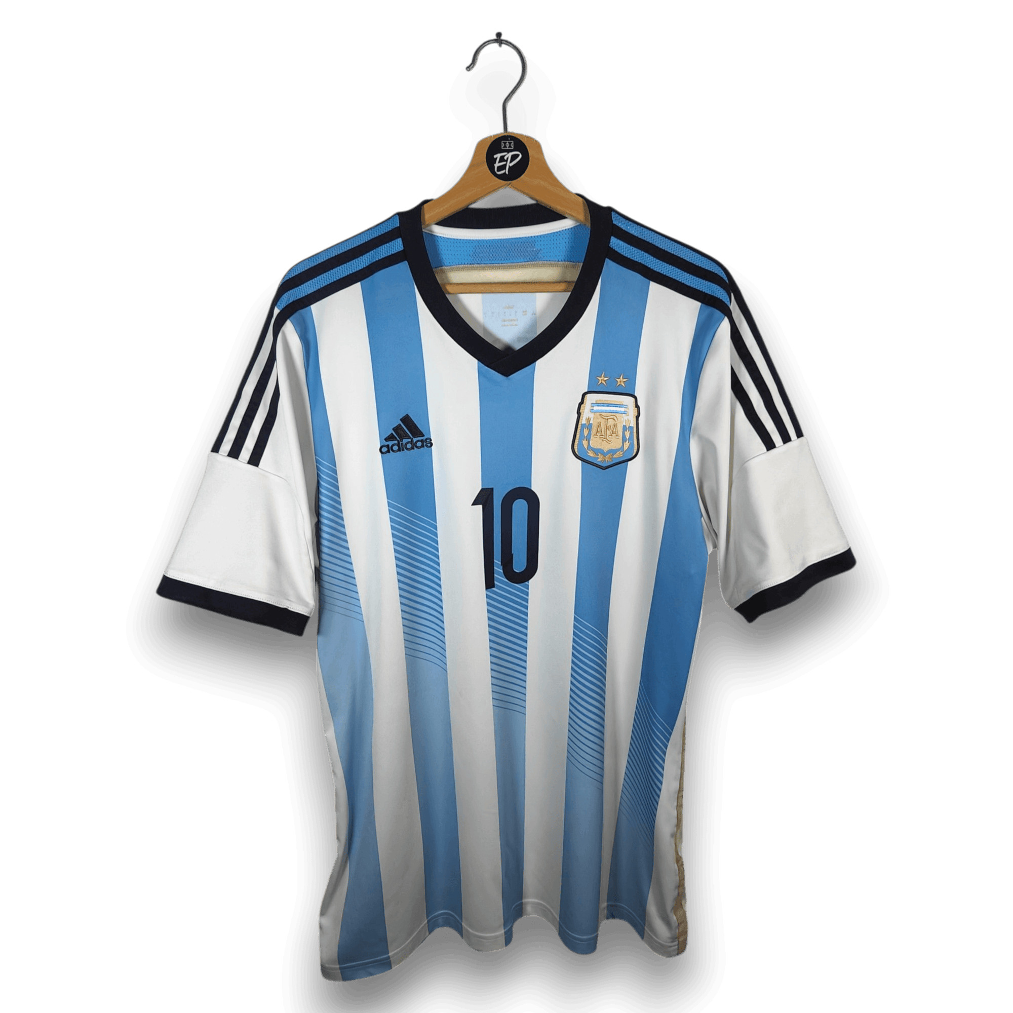 2013-15 Argentina Home Shirt Messi 