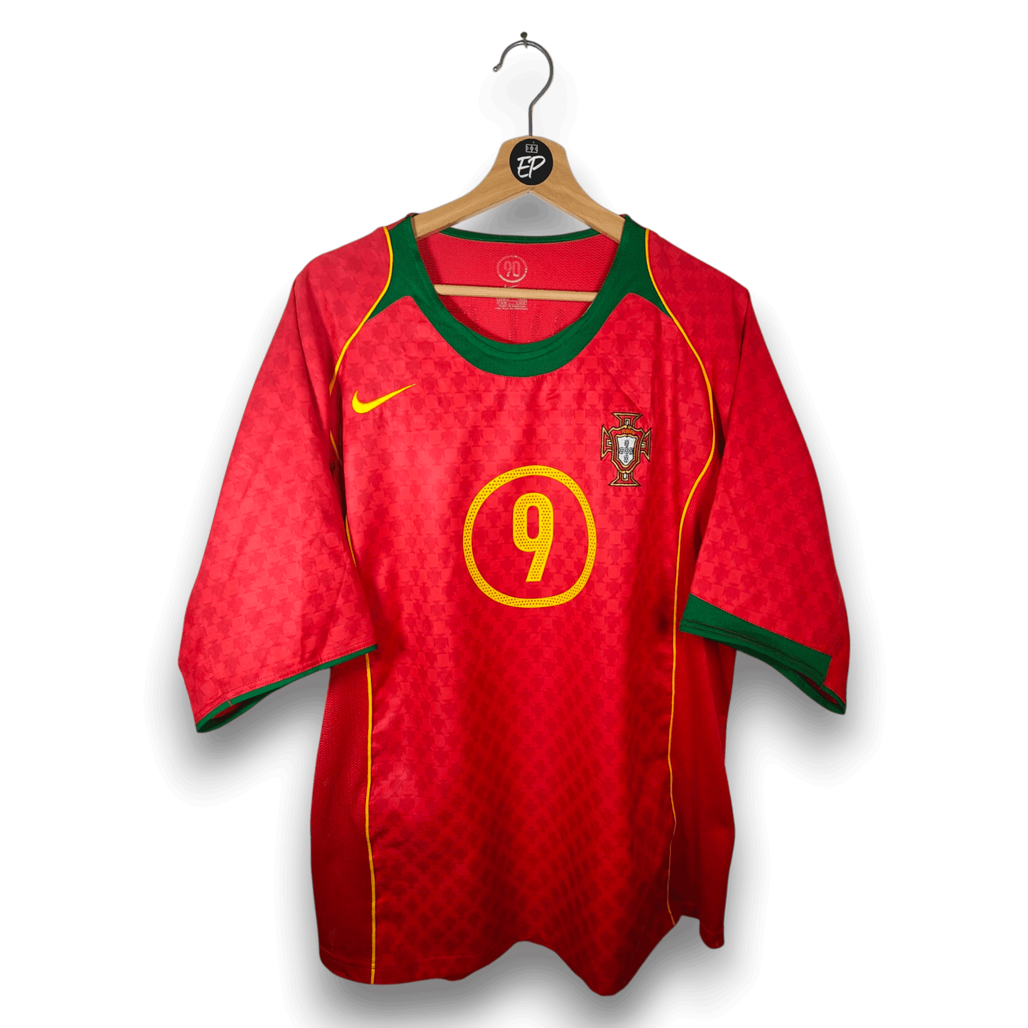 2004-06 Portugal Home Shirt Pauleta 
