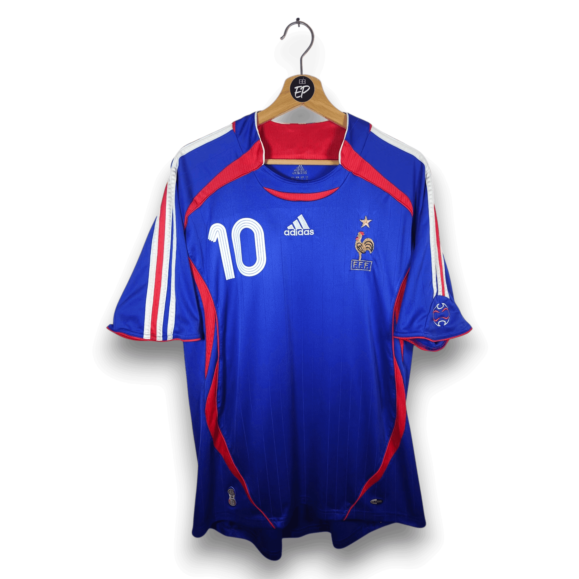 2006-07 France Home Shirt Zidane 