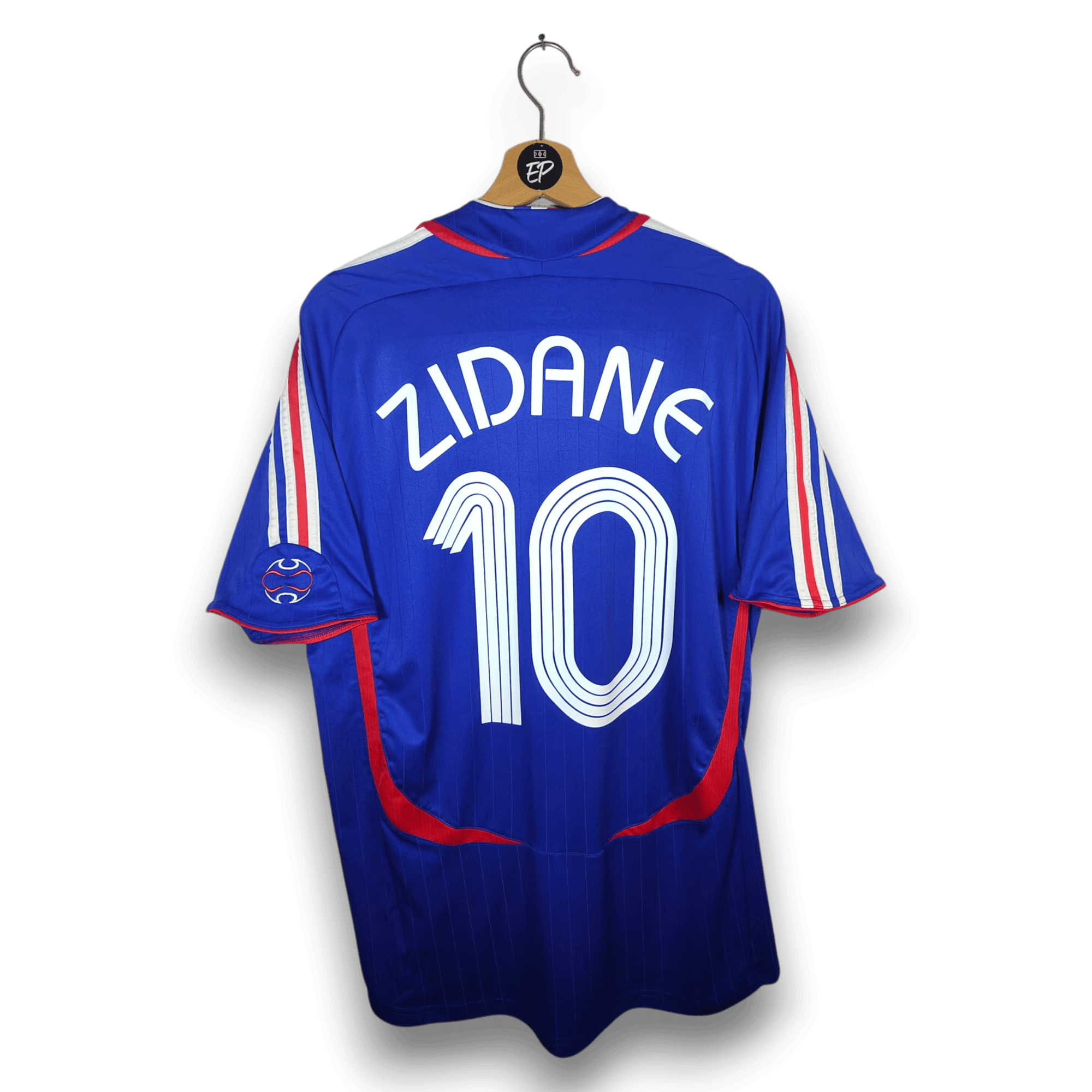2006-07 France Home Shirt Zidane 