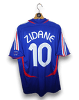 2006-07 France Home Shirt Zidane 