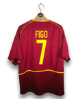 2002-04 Portugal Home Shirt Figo 