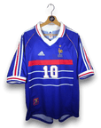 1998-00 France Home Shirt Zidane 