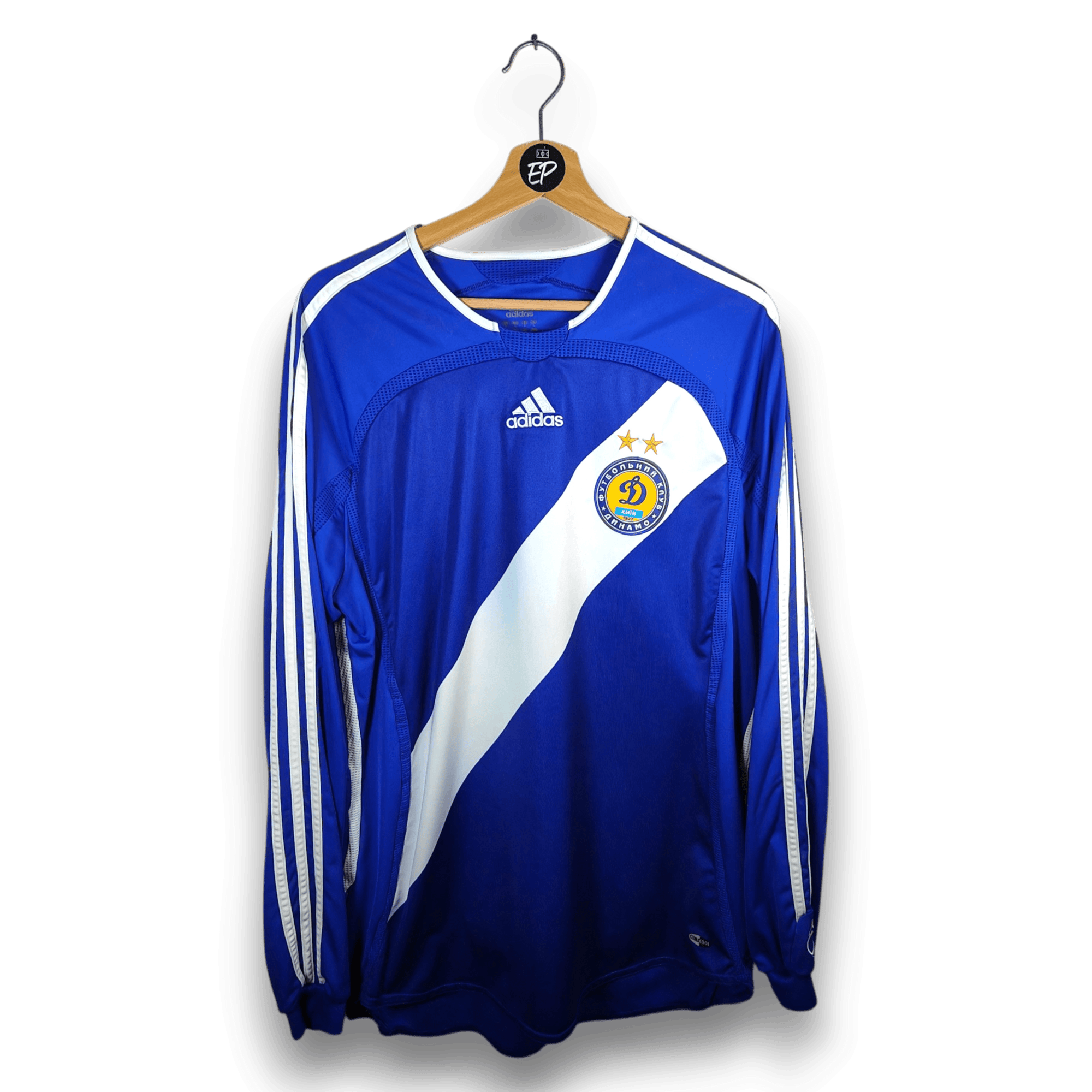 2007-08 Dynamo Kiev Away Shirt LS - 9.5/10 - (L)