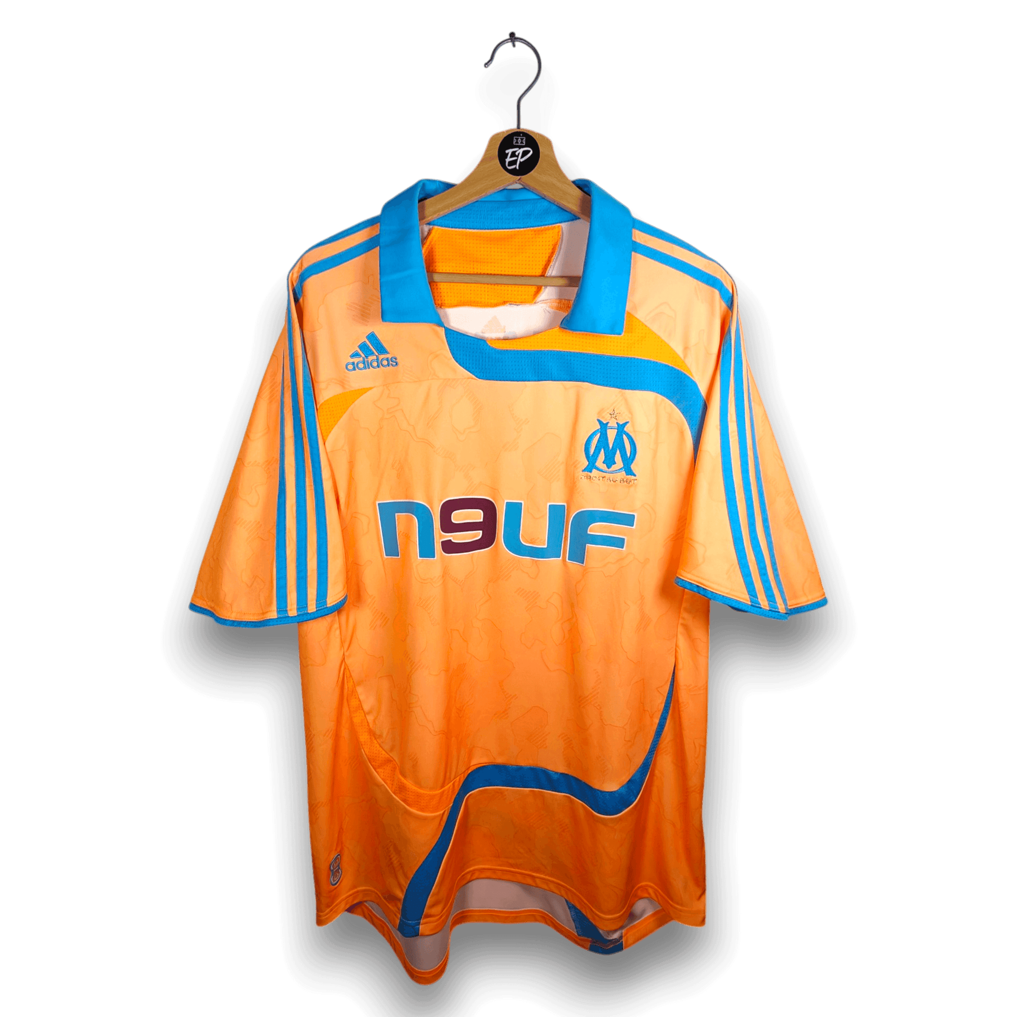 2007-08 Olympique Marseille Third Shirt Niang 
