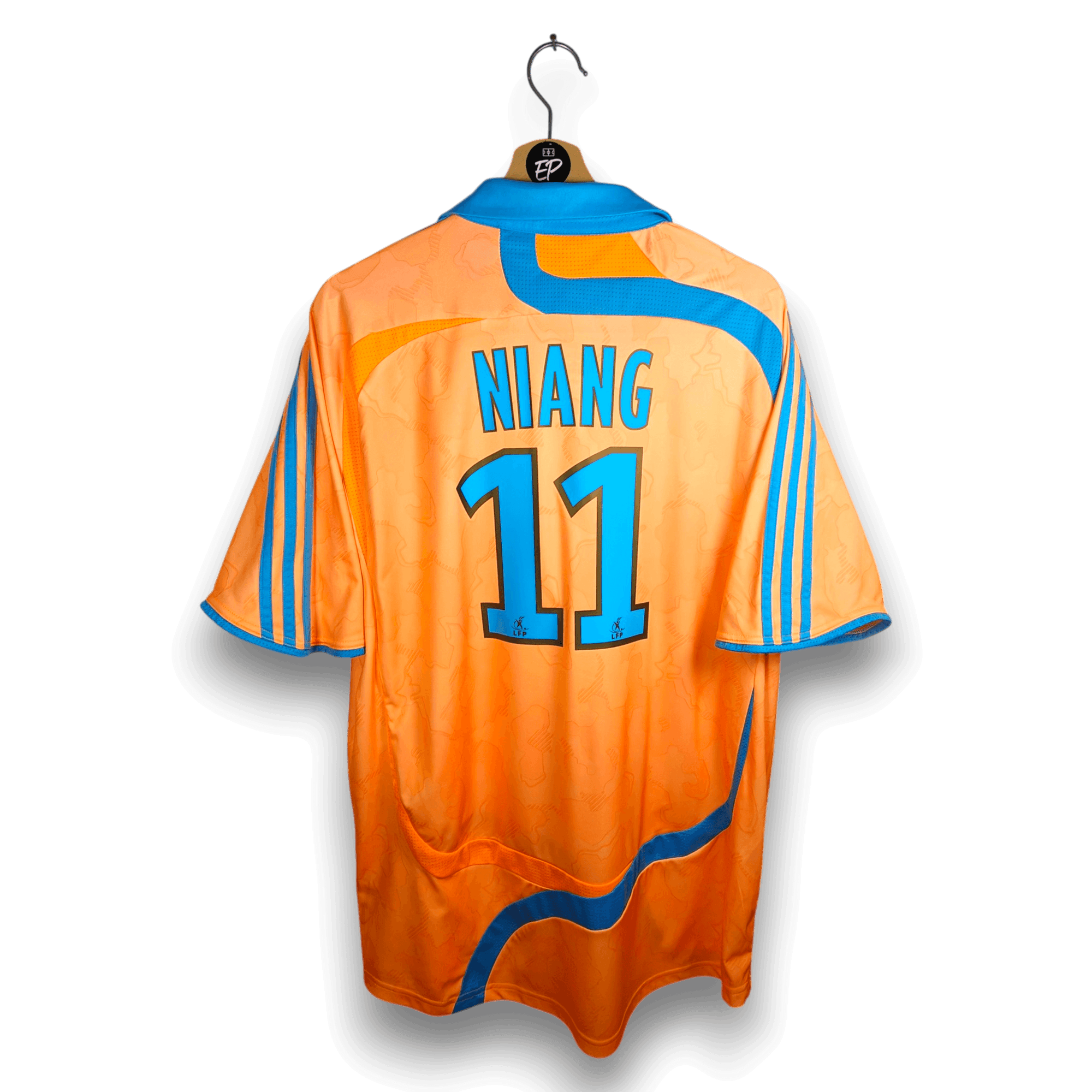 2007-08 Olympique Marseille Third Shirt Niang 