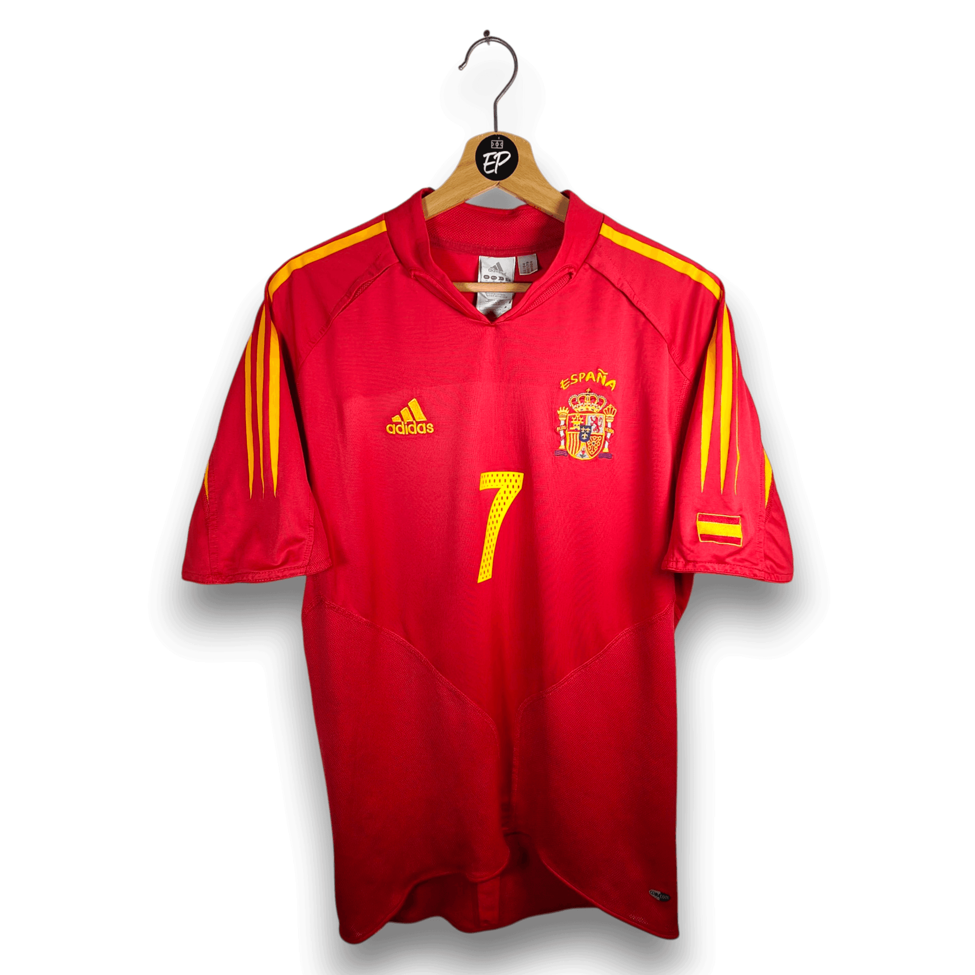 2004-06 Spain Home Shirt Raul 