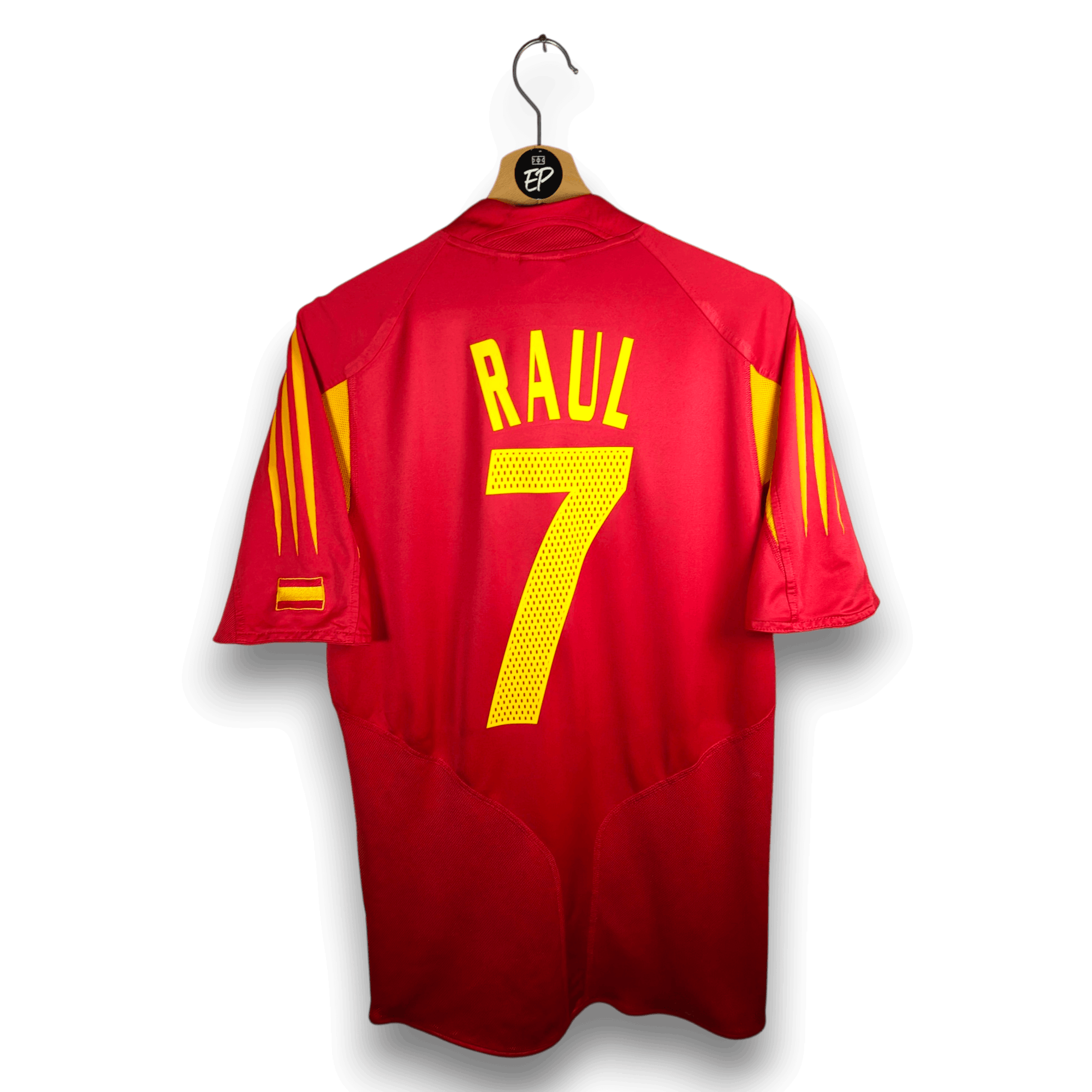 2004-06 Spain Home Shirt Raul 