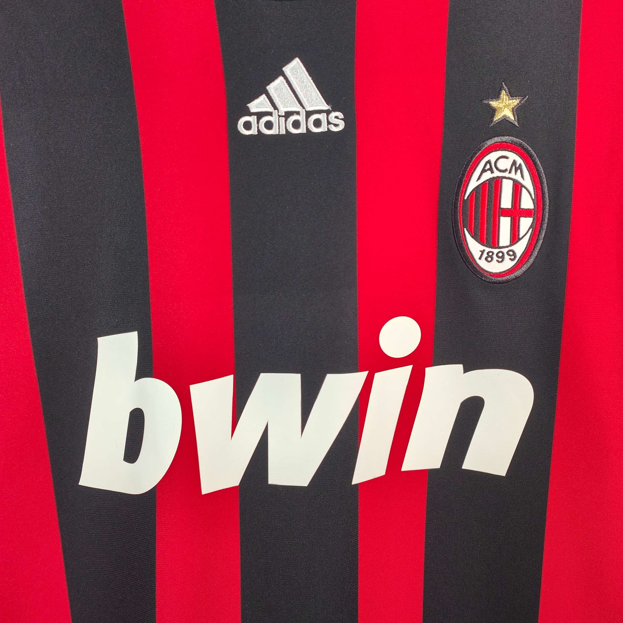 2008-09 AC Milan Home Shirt Ronaldinho 