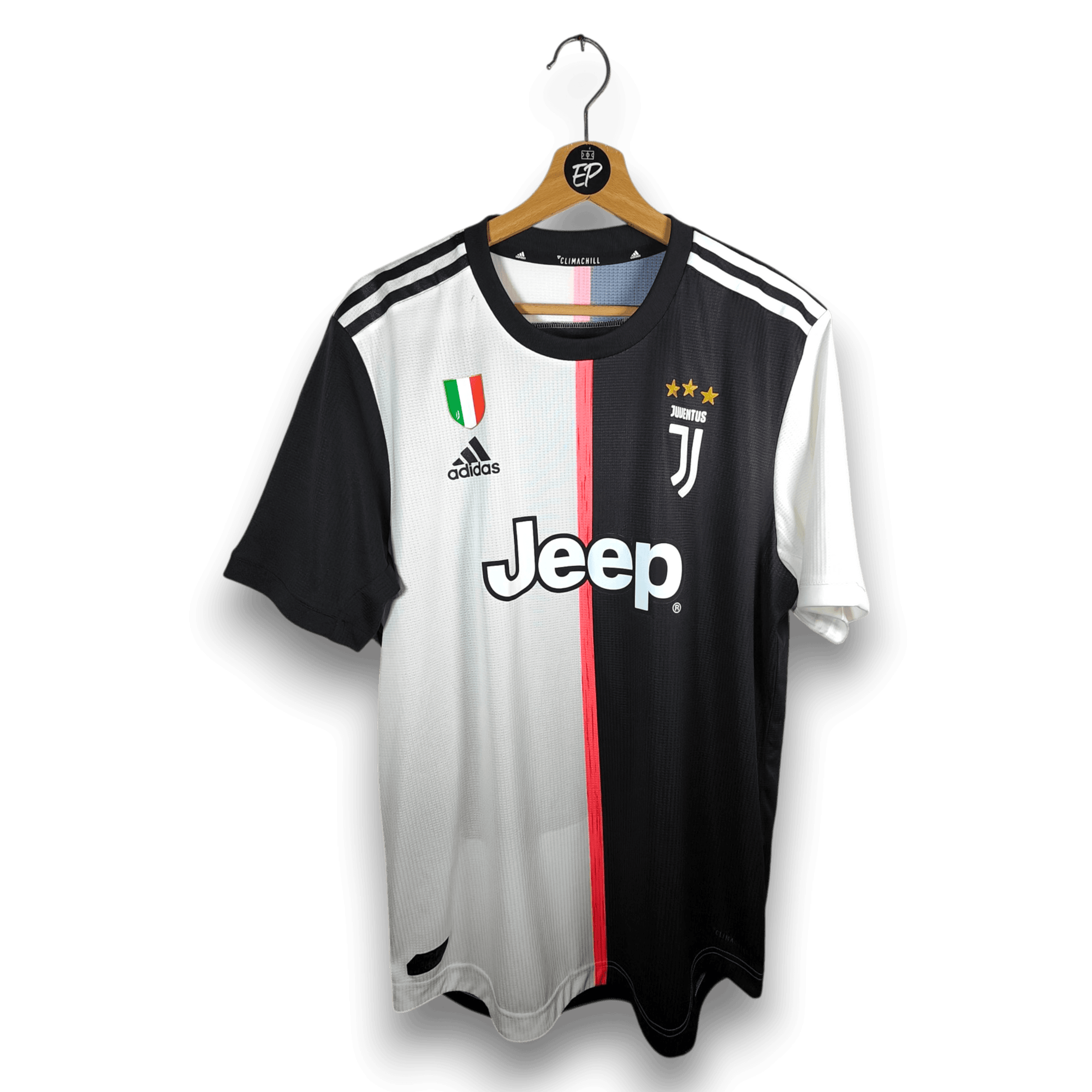 2019-20 Juventus Home Shirt Player Version Ronaldo 