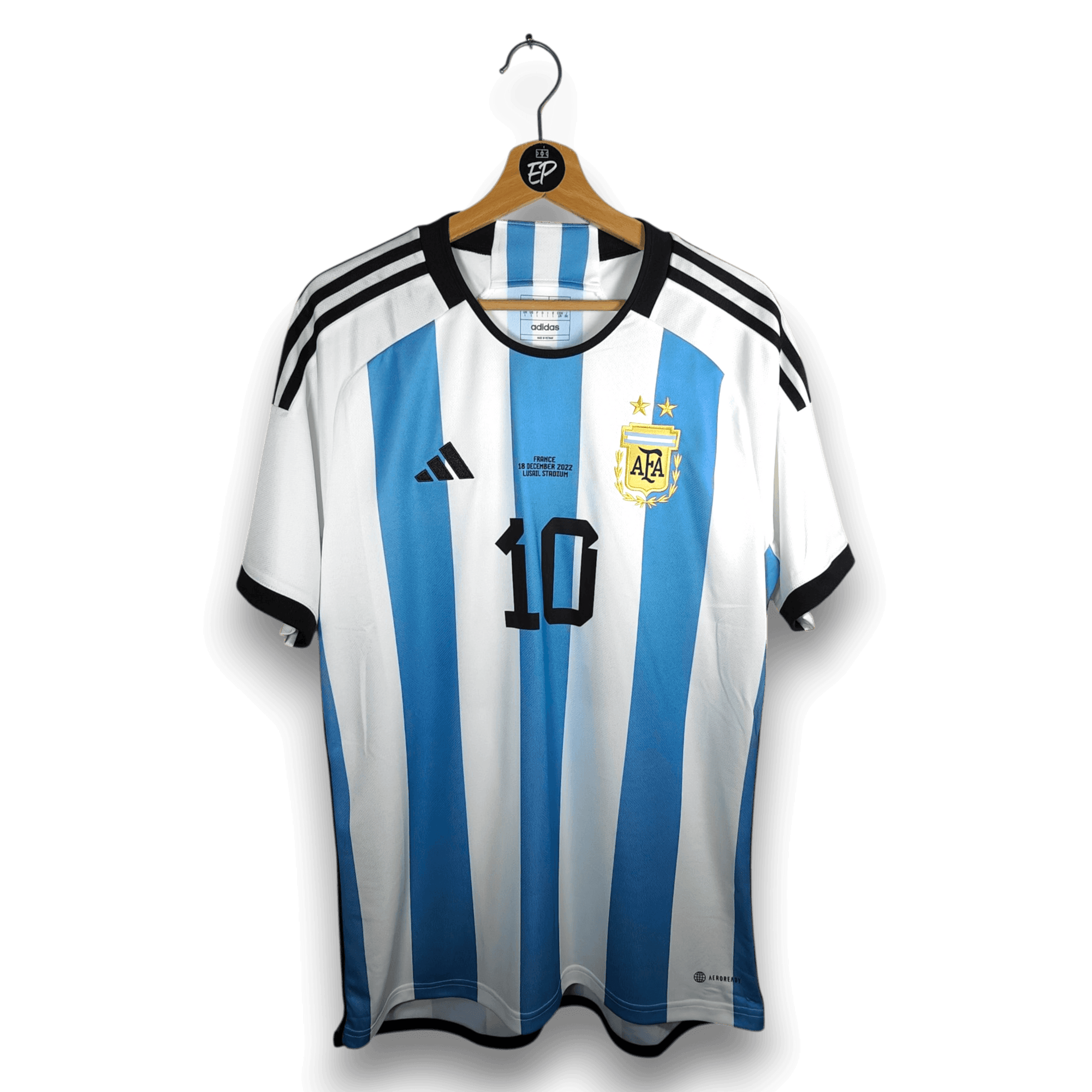 2022-23 Argentina Home Shirt Messi 