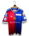 2014-15 FC Basel Home Shirt Signed - 9/10 - (L)