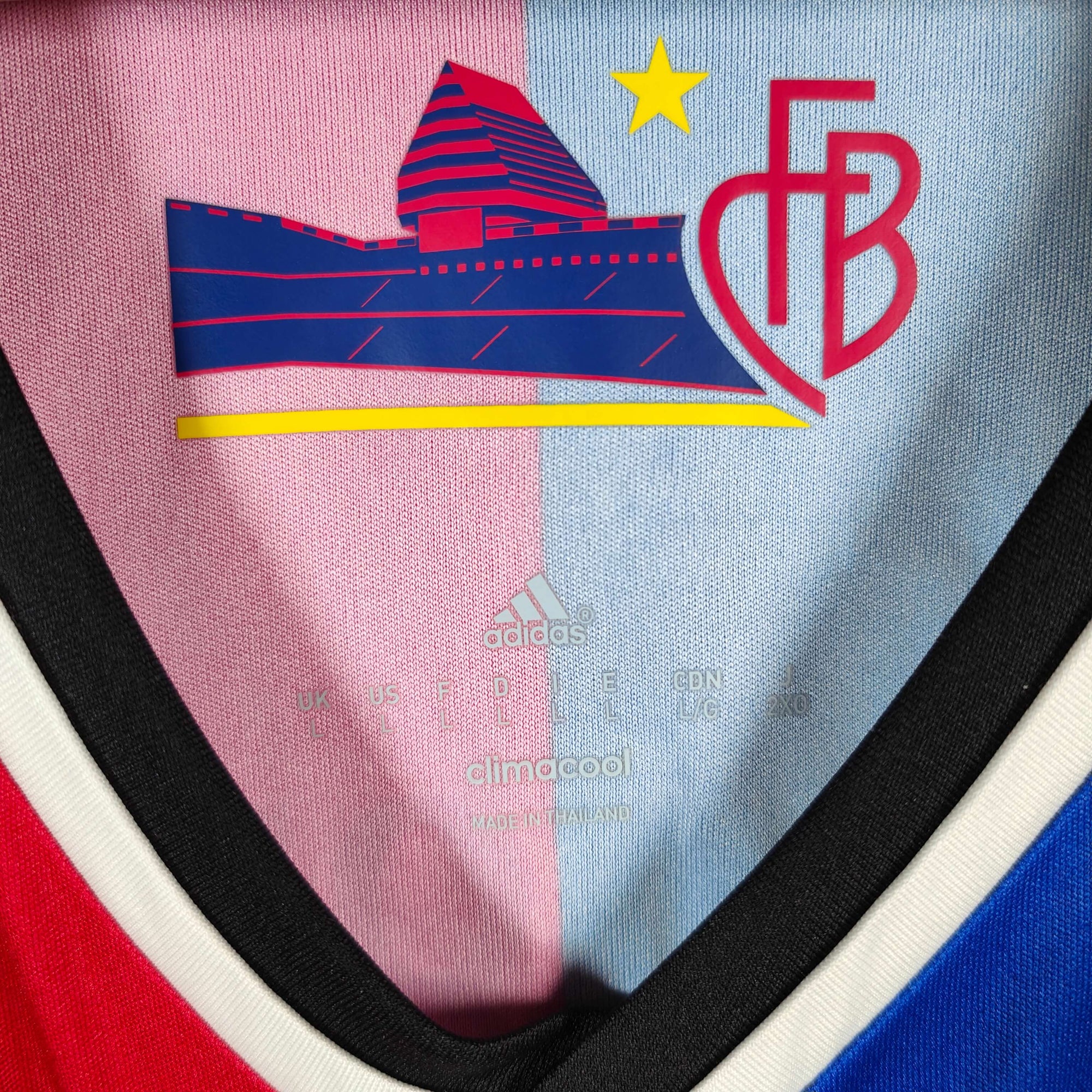 2014-15 FC Basel Home Shirt Signed - 9/10 - (L)