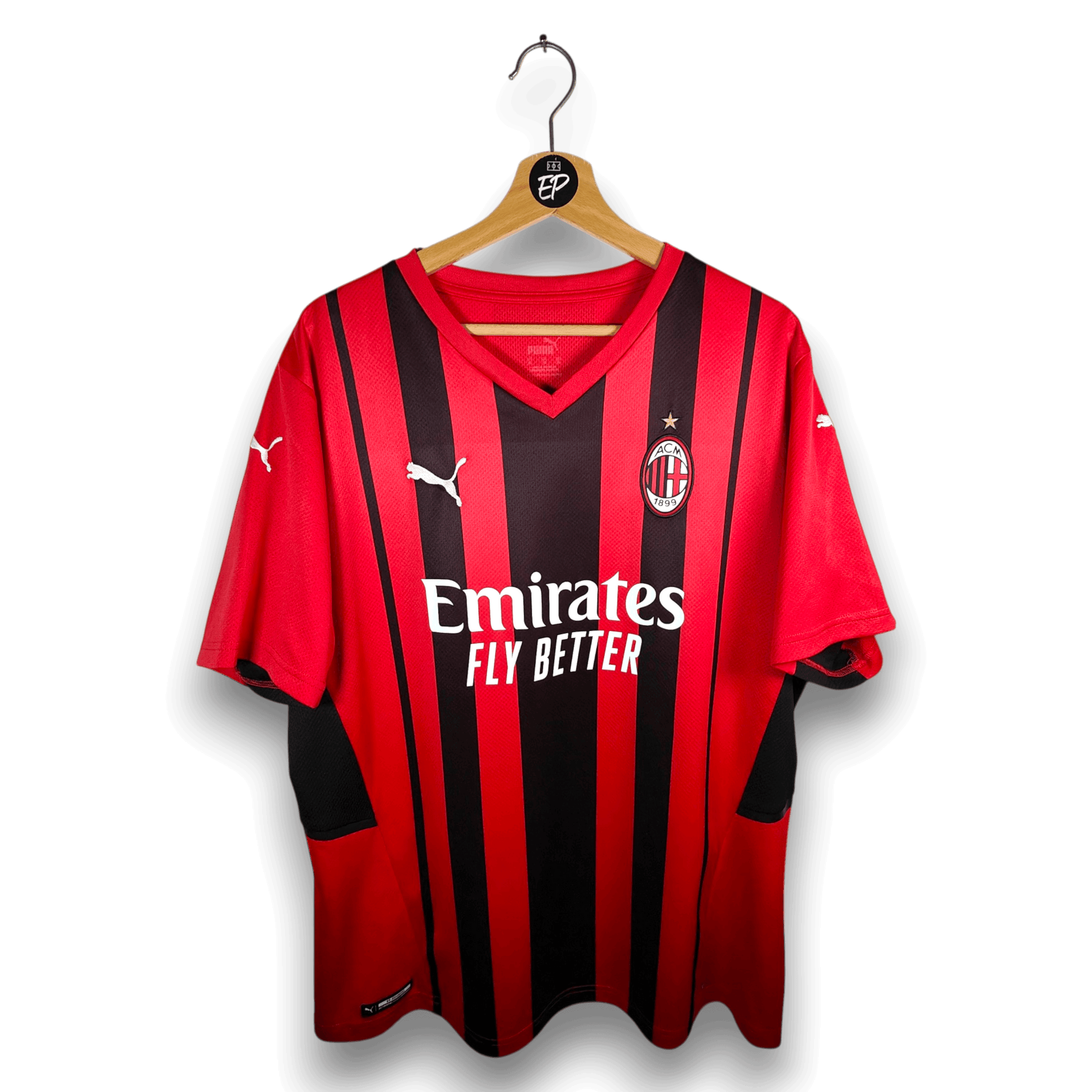2021-22 AC Milan Home Shirt - 7/10 - (XL)