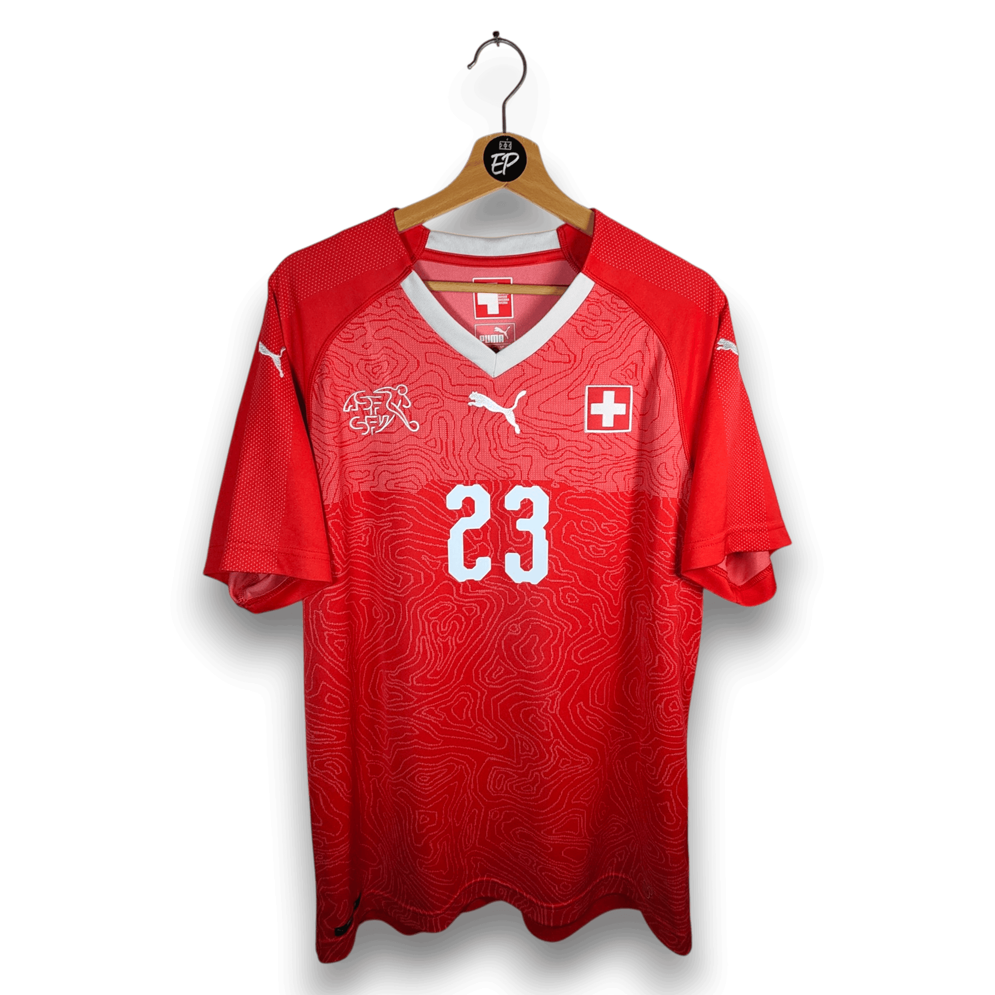 2018-20 Switzerland Home Shirt Shaqiri 