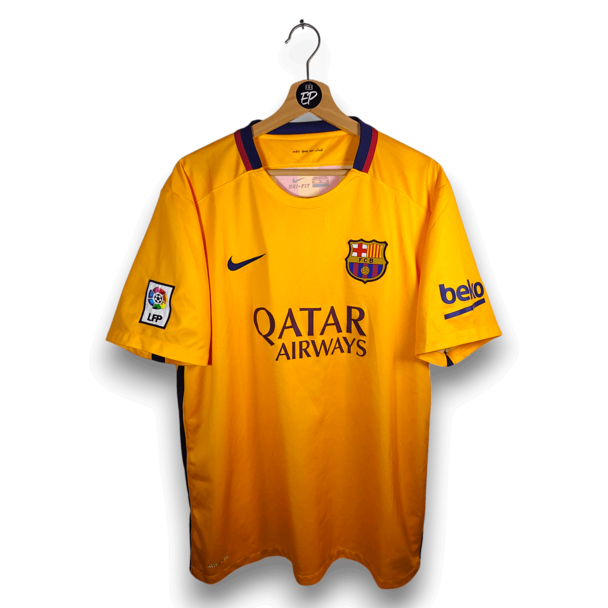 2015-16 FC Barcelona Away Shirt Messi 