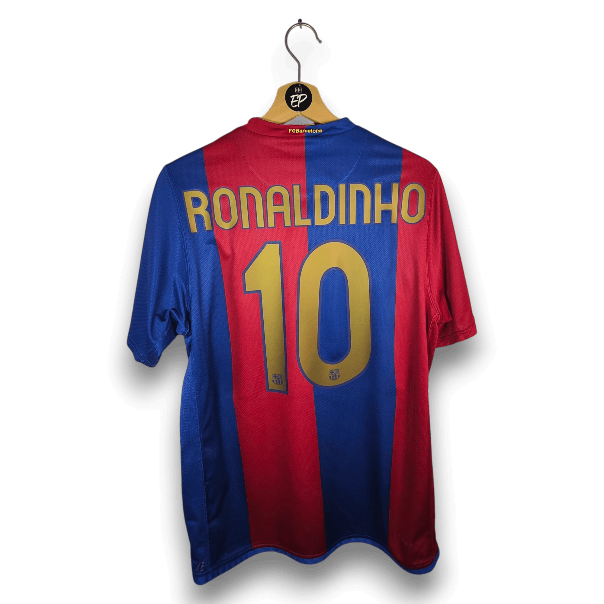 2006-07 FC Barcelona Home Shirt Ronaldinho 