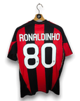 2010-11 AC Milan Home Shirt Ronaldinho 