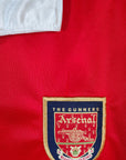 1998-99 Arsenal Home Shirt Bergkamp 