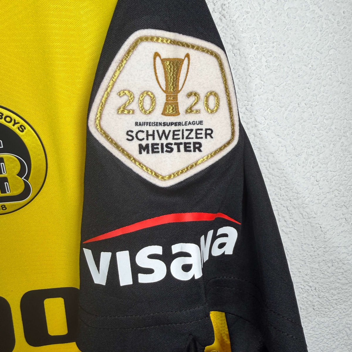 2020-21 Young Boys Away Shirt Match Issue / Worn Pefok 