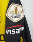 2020-21 Young Boys Away Shirt Match Issue / Worn Pefok 