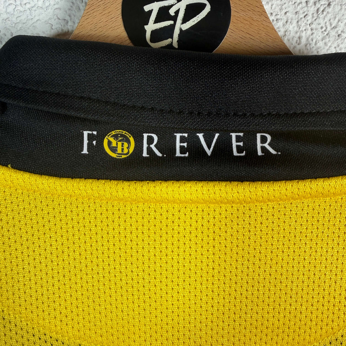2020-21 Young Boys Away Shirt Match Issue / Worn Pefok 