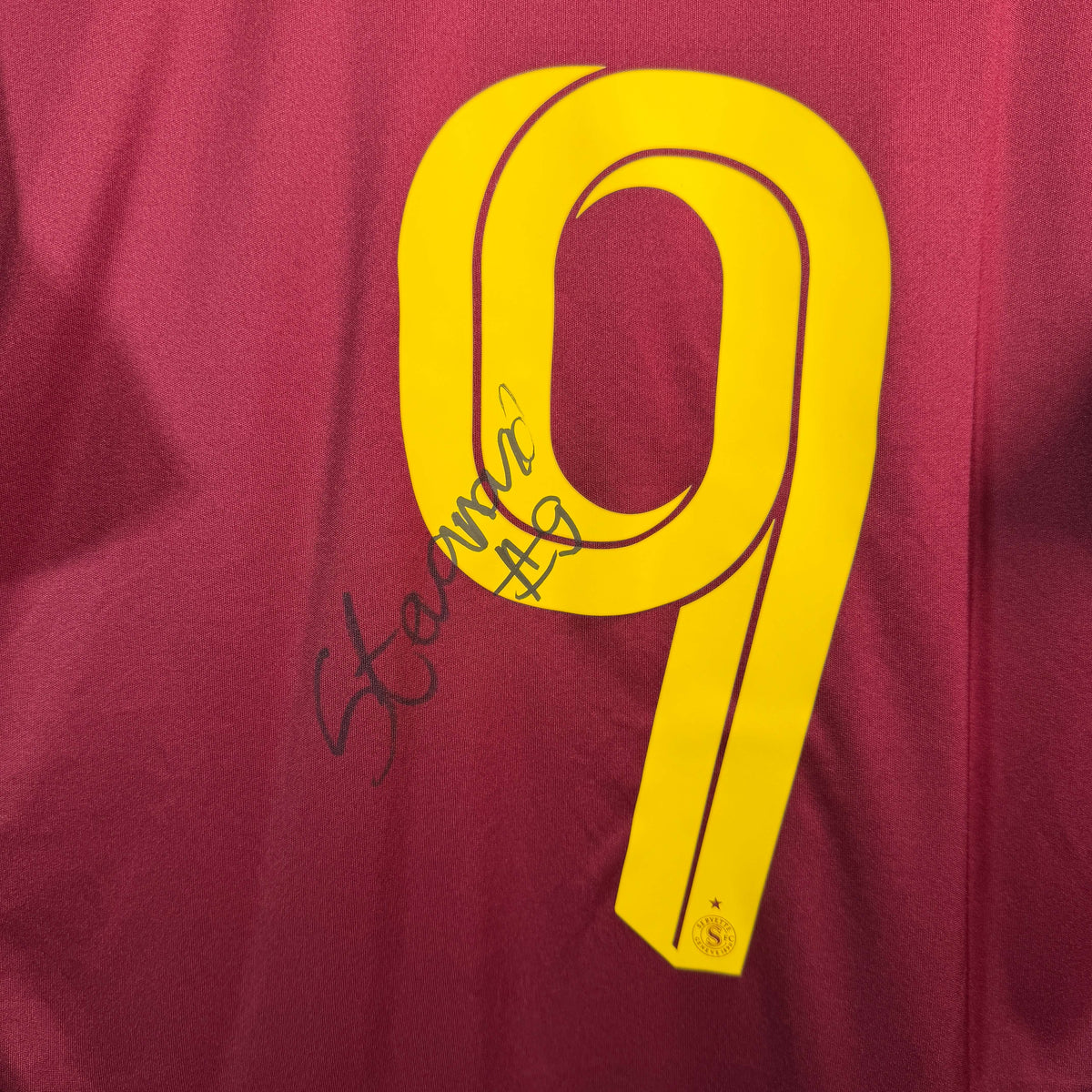 2025-26 Servette Home Shirt SIGNED Stevanović 