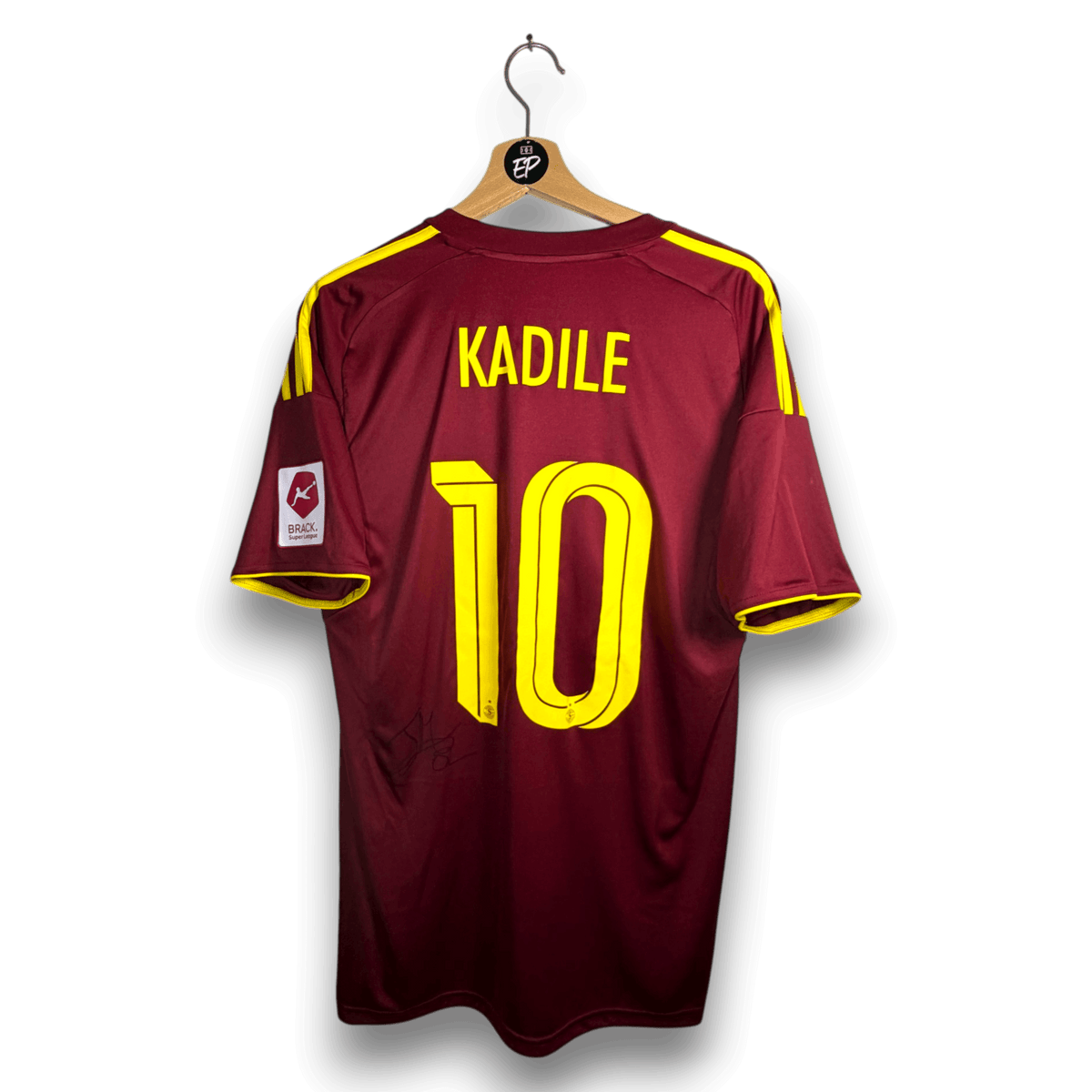 2025-26 Servette Home Shirt SIGNED Kadile 