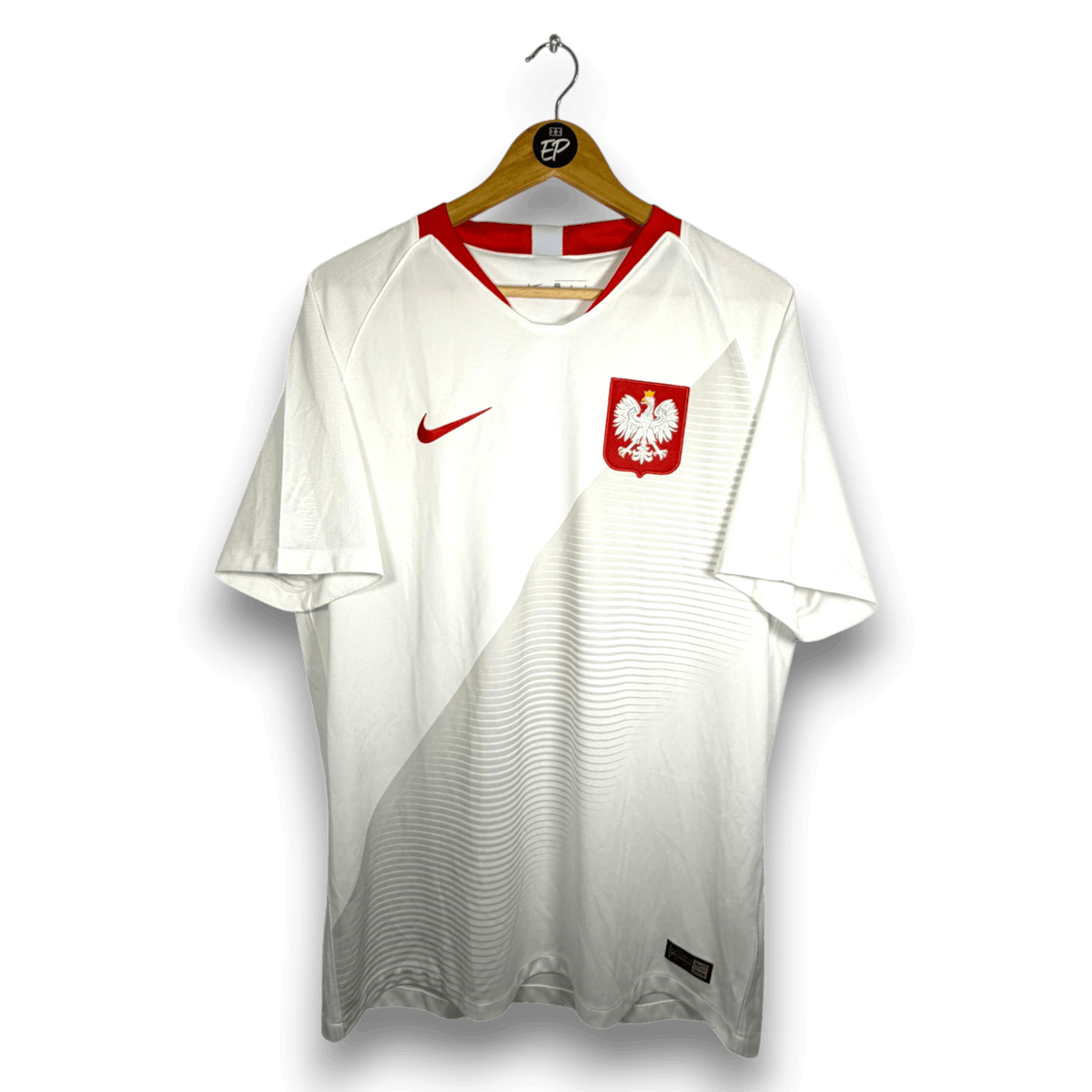 2018-19 Poland Home Shirt - 9.5/10 - (L)