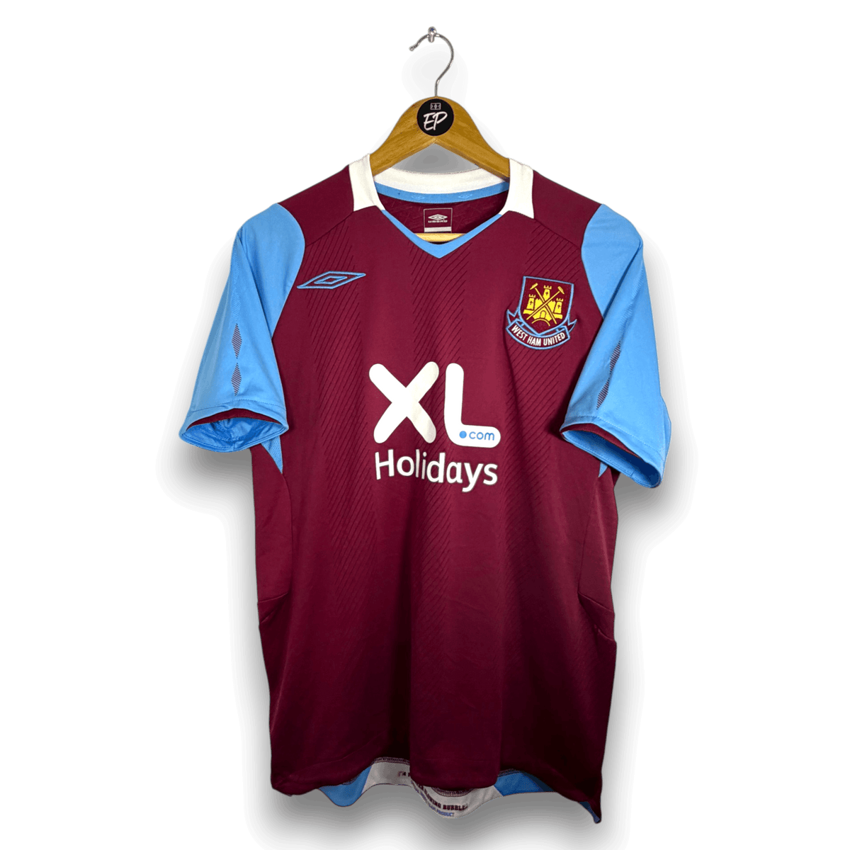 2008-09 West Ham Home Shirt Behrami 