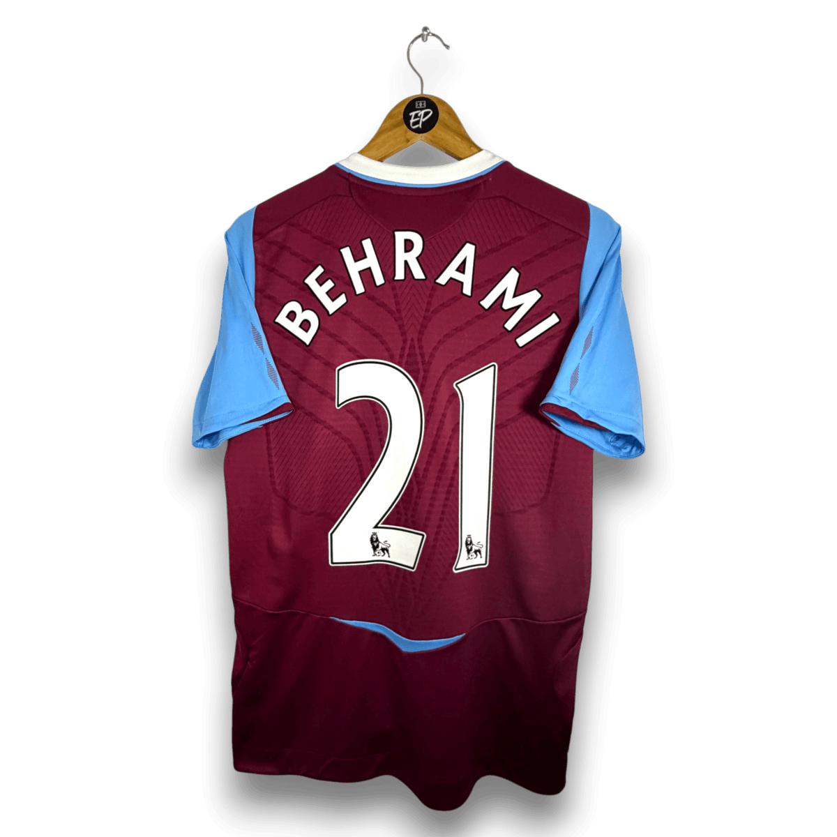 2008-09 West Ham Home Shirt Behrami 