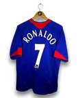 2005-06 Manchester United Away Shirt Ronaldo 