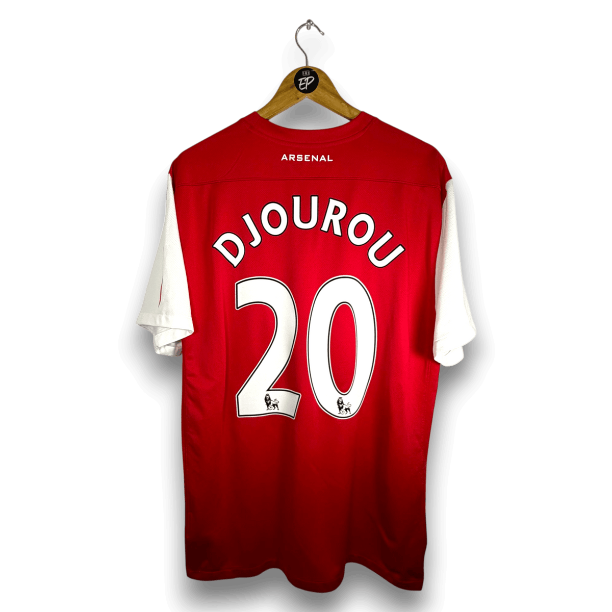 2011-12 Arsenal Home Shirt Djourou 