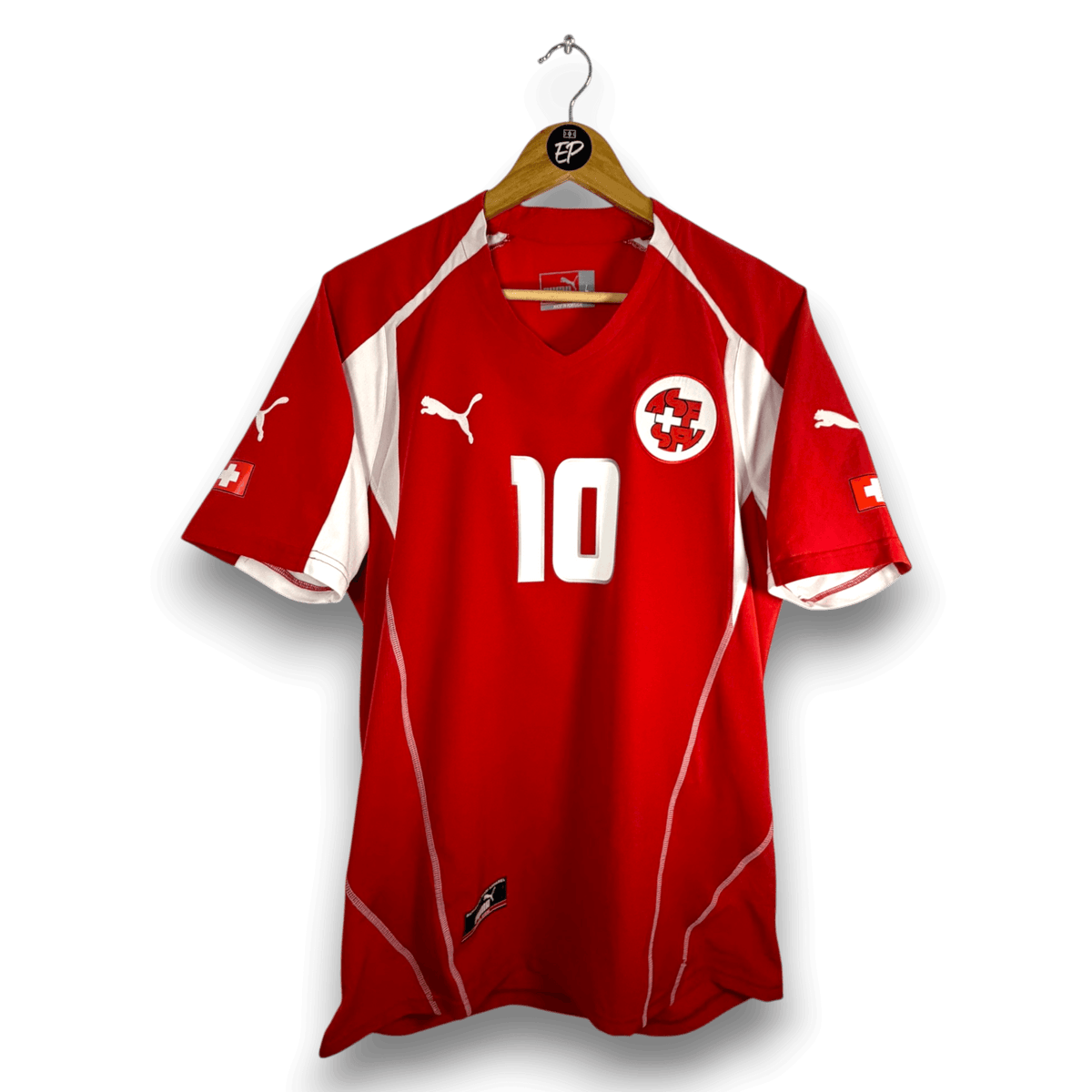 2004-06 Switzerland Home Shirt Hakan Yakin 