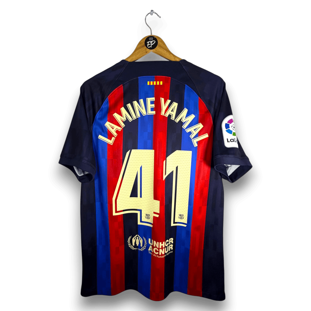 2022-23 FC Barcelona Home Shirt Lamine Yamal 