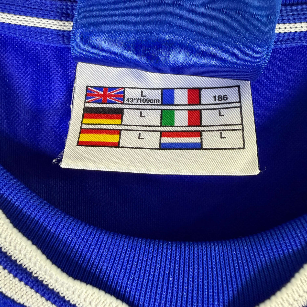 1999-01 Chelsea Home Shirt Deschamps 
