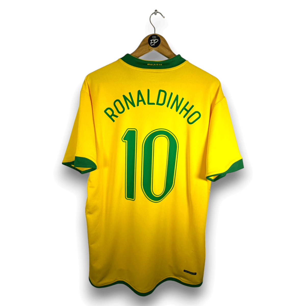 2006-08 Brazil Home Shirt Ronaldinho 