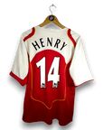 2004-05 Arsenal Home Shirt Henry 