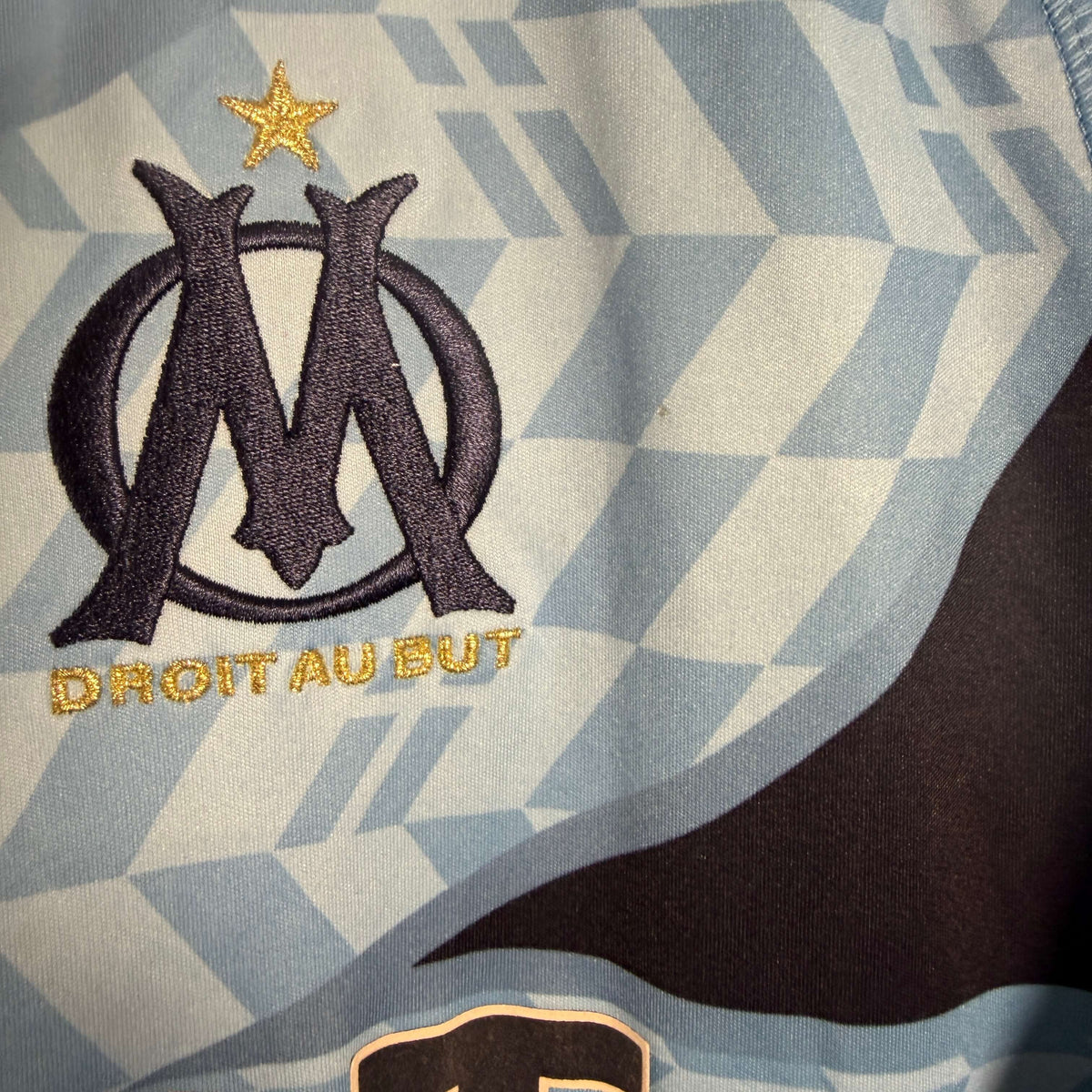 2009-10 Olympique Marseille Away Shirt Niang 
