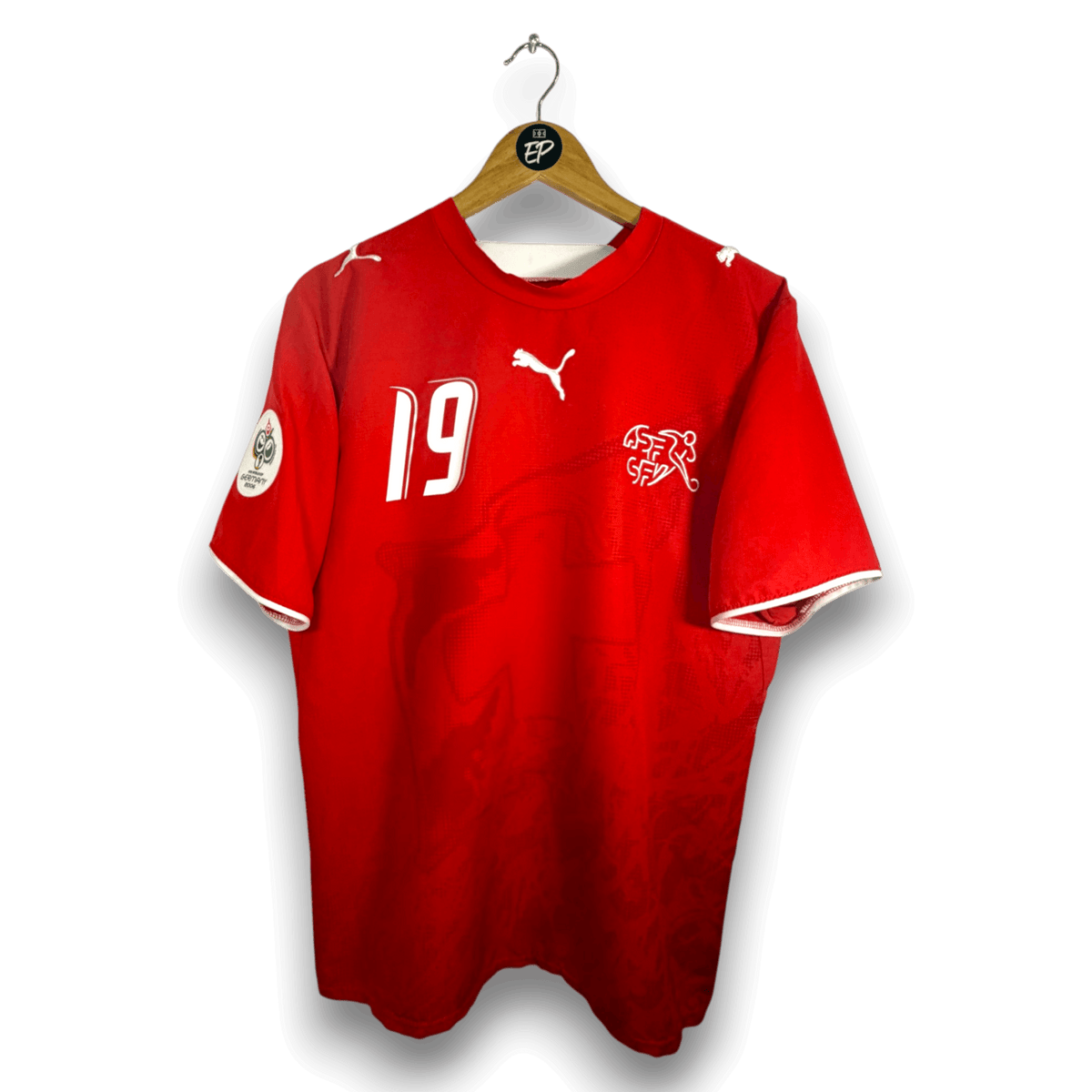 2006-08 Switzerland Home Shirt Behrami 
